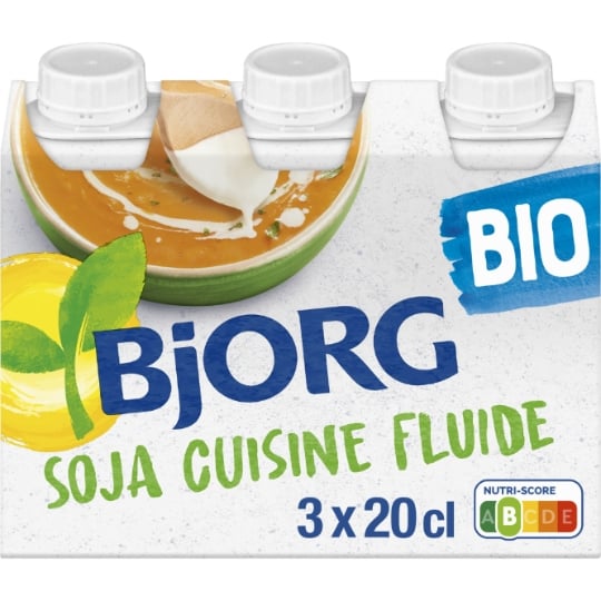 Aide Culinaire Soja Cuisine Fluide Bio BJORG