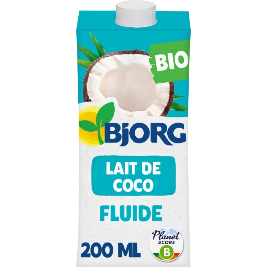 Aide Culinaire Lait de Coco Fluide Bio BJORG
