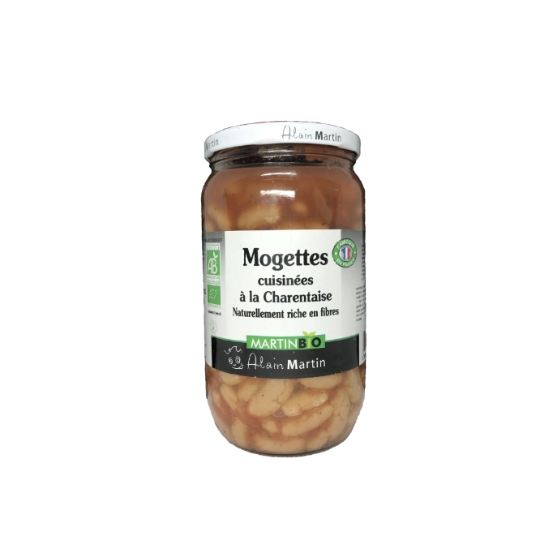 Plat cuisiné Mogettes à la Charentaise bio ALAIN MARTIN