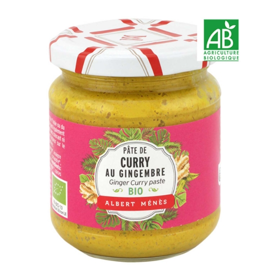 Pate de curry au gingembre ALBERT MENES