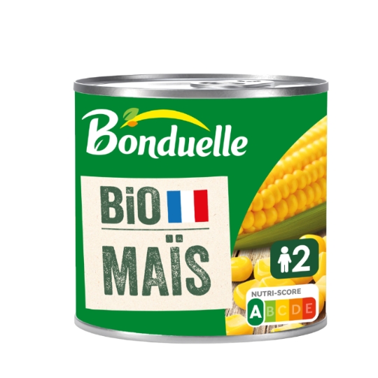 Maïs sans sucres ajoutés Bio BONDUELLE
