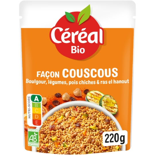 Boulgour de blé à la Tunisienne au raz el hanout Bio CEREAL BIO