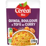 Quinoa & boulghour à l'indienne bio CEREAL BIO