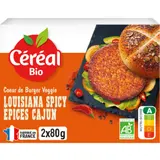 Steak Veggie Louisiana Spicy Epices Cajun & Oignons Bio CEREAL BIO