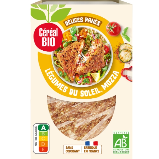 Plat Cuisiné Légumes du Soleil Mozzarella CEREAL BIO FRAIS