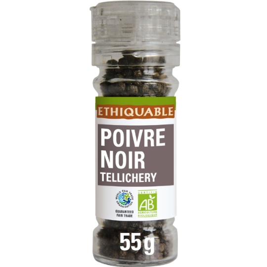 Poivre Noir de Tellichery Bio ETHIQUABLE