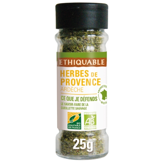 Herbes de Provence d'Ardèche Bio ETHIQUABLE