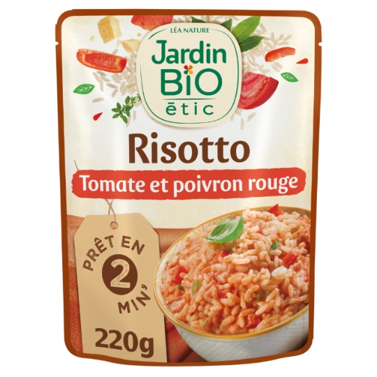 Plat cuisiné risotto Bio JARDIN BIO ETIC
