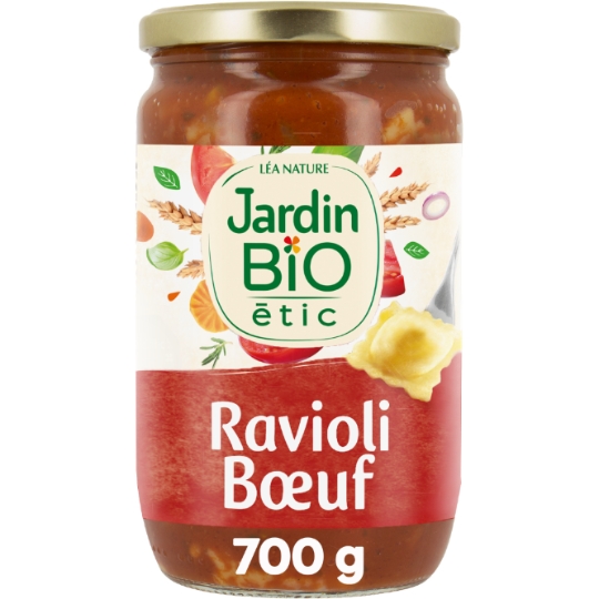 Ravioli bœuf Bio JARDIN BIO ETIC