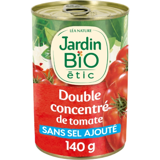Double concentré de tomate Bio JARDIN BIO ETIC