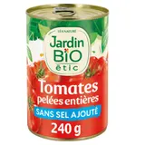 Tomates pelées entières au jus Bio JARDIN BIO ETIC