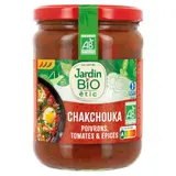 Chakchouka Poivrons, Tomates & Epices Bio JARDIN BIO ETIC