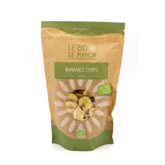 Bananes chips BIO LE BIO DE MANON