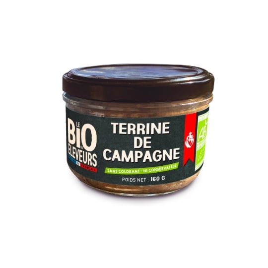 Terrine de Campagne Bio LE BIO DES ELEVEURS