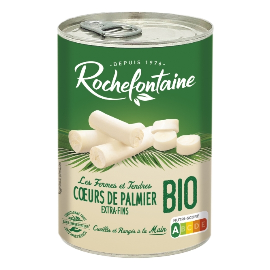 Cœurs de palmier extra-fins Bio ROCHEFONTAINE