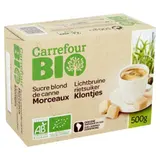 Sucre Blond de Canne Morceaux Bio CARREFOUR BIO