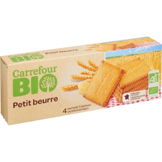 biscuits au beurre bio Petit Beurre CARREFOUR BIO