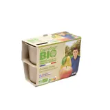 Compote Pomme Poire Sans Sucres Ajoutés Bio Engagé auprès des producteurs partenaires CARREFOUR BIO