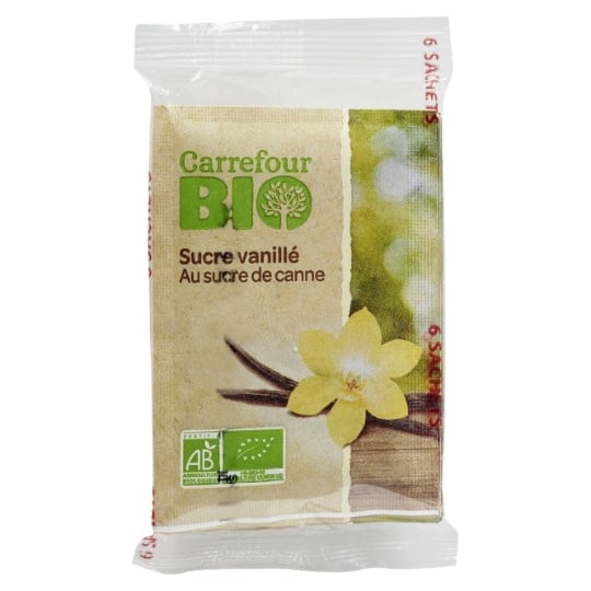 Sucre  vanillé Bio CARREFOUR BIO