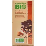 Tablette de Chocolat Noir Amandes Bio CARREFOUR BIO