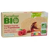 Biscuits  fourrés framboise Bio CARREFOUR BIO