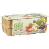 Compote Pomme Sans Sucres Ajoutés Bio Engagé auprès des producteurs partenaires CARREFOUR BIO