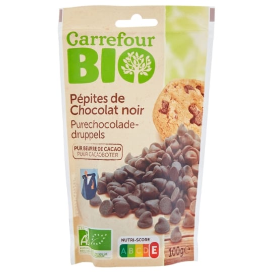 Pépites de chocolat  noir Bio CARREFOUR BIO