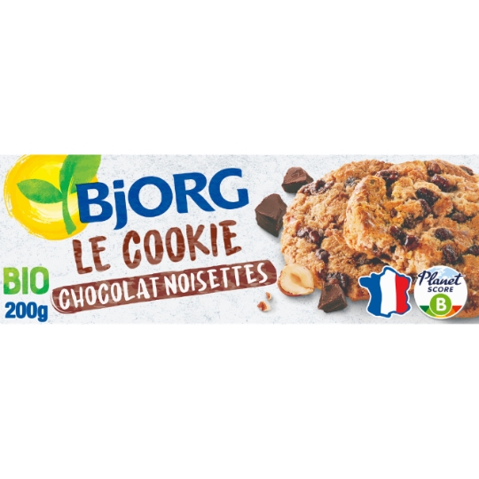 Cookies Chocolat Noisette BJORG