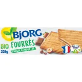Biscuits bio Fourrés Chocolat lait BJORG
