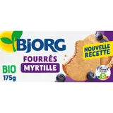 Biscuits bio Fourrés Myrtilles  BJORG