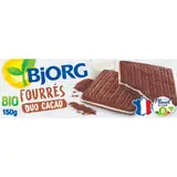 Biscuits bio Fourrés Duo cacao BJORG