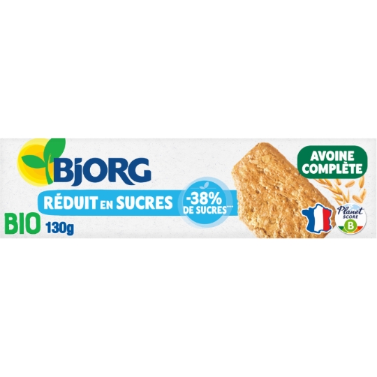 Biscuits bio Avoine Complet nature BJORG