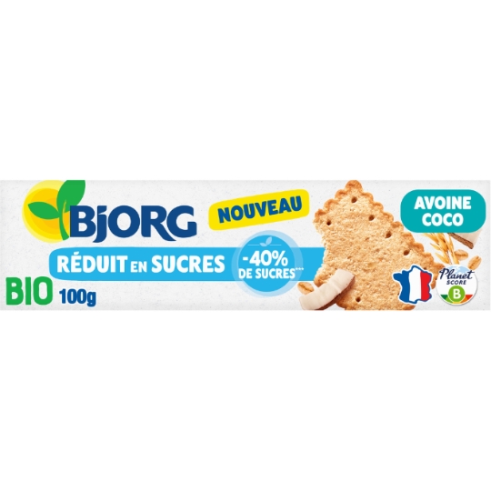 Biscuit Avoine coco BJORG