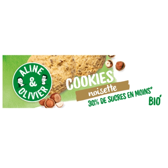 Cookies Noisette Bio ALINE & OLIVIER