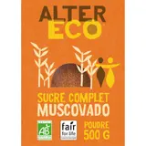 Sucre Complet Muscovado en Poudre Bio ALTER ECO