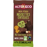 Tablette de Chocolat Noir Noisettes Entières Bio ALTER ECO