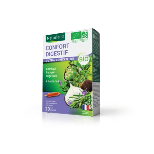 Complément alimentaire Confort Digestif Artichaut Romarin Angélique Radis Noir Bio ARKOPHARMA