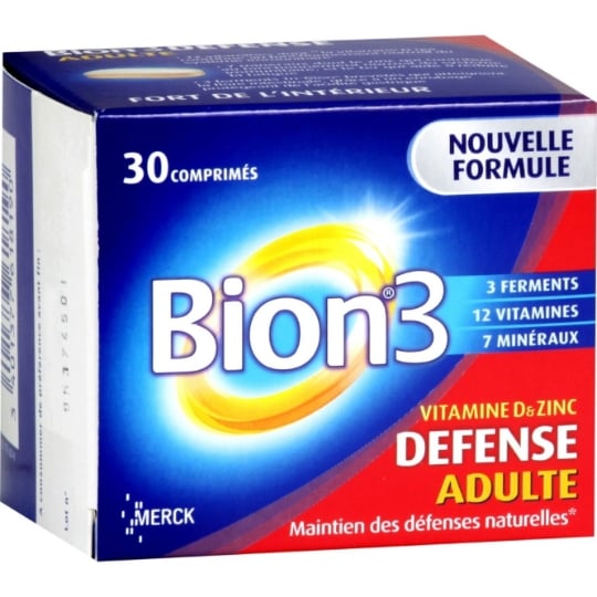 Complément alimentaire Défenses Naturelles Vitamines et Minéraux BION