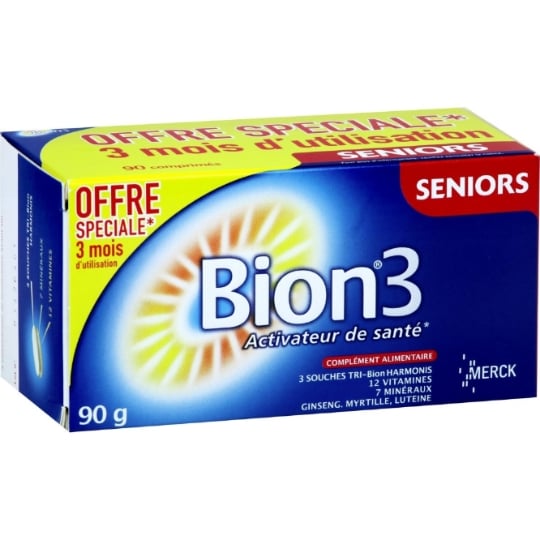 Complément alimentaire Défenses Naturelles Vitalité 50+ BION