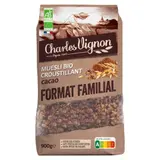 Muesli croustillant cacao bio CHARLES VIGNON