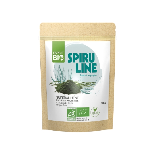 Spiruline en poudre Bio ESPRIT BIO