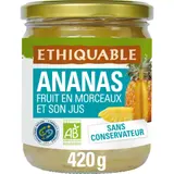 Ananas En Morceaux Madagascar Bio ETHIQUABLE