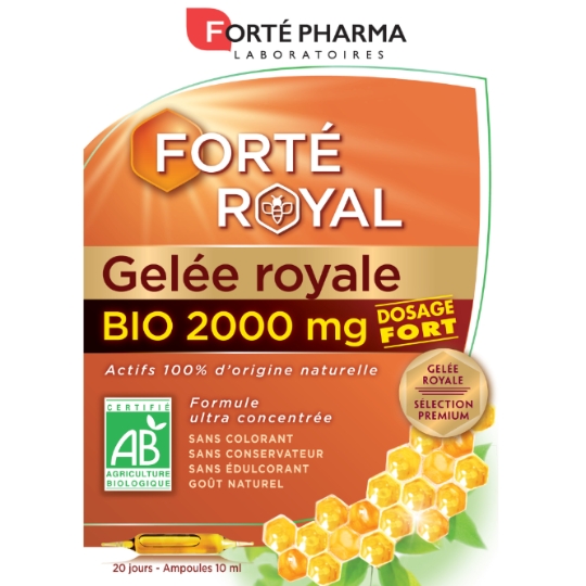 Complément alimentaire Gelée Royale Bio FORTE PHARMA