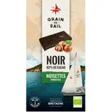 Tablette de Chocolat Noir 62% Noisettes Bio GRAIN DE SAIL