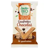 Biscuits gaufrettes chocolat Bio JARDIN BIO ETIC