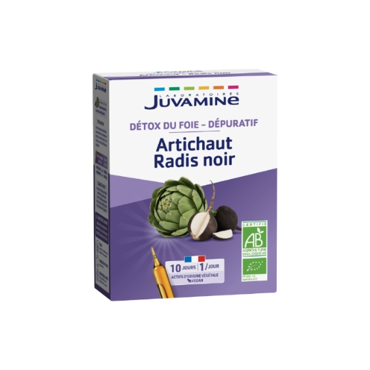 Complément alimentaire  radis noir/artichaut Bio JUVAMINE