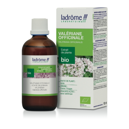 Complément Alimentaire Extrait de Plante Bio Valériane Officinale LADROME LABORATOIRE