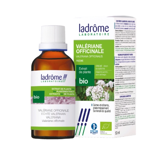 Complément Alimentaire Extrait de Plante Bio Valériane Officinale Calme et Sommeil LADROME LABORATOIRE