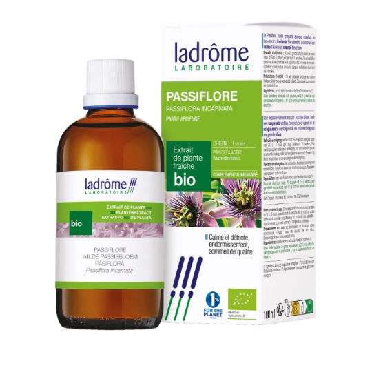 Complément Alimentaire Extrait de Plante Fraîche Passiflore Bio LADROME LABORATOIRE