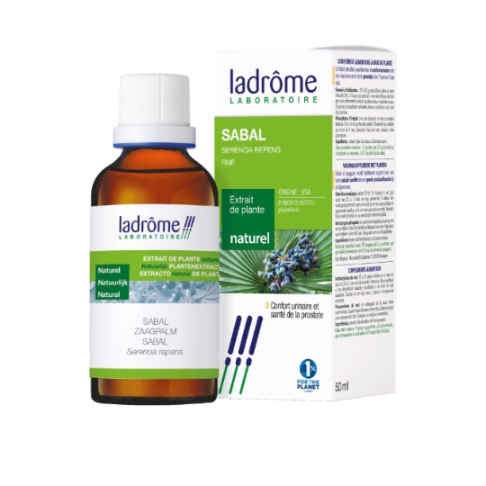 Complément Alimentaire Extrait de Plante Sabal Serenoa Repens Confort Urinaire et Prostate LADROME LABORATOIRE